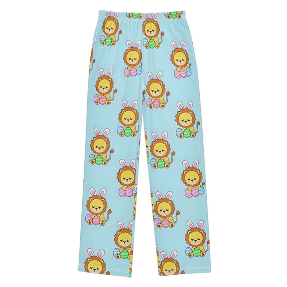 joogoo Cute Lion Pajama Pants Pj Bottoms Sleepwear Lounge L