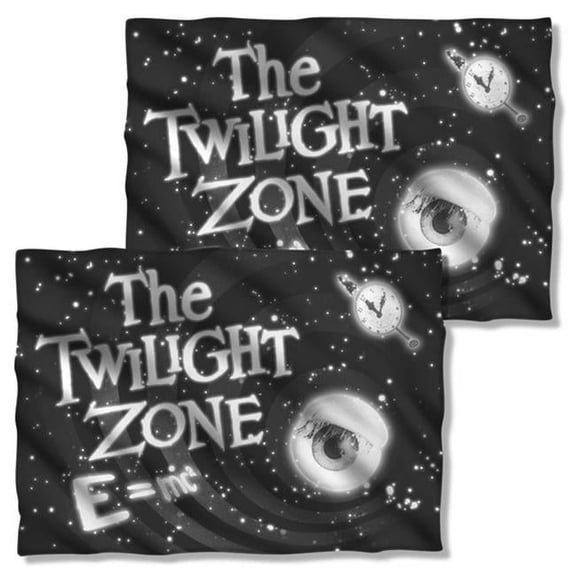 Trevco CBS1490FB-PLO1-0 Twilight Zone-Another Dimension - Front & Back Print - Pillow Case, White - 20 x 28 in.