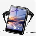 thumbnail image 2 of Methold Reproductor MP3, reproductor de música Bluetooth con sonido Hi-Fi, función de grabación integrada, fácil de usar, portátil, ideal Cables de audio/vídeo Negro 8GB, 2 of 6