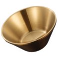 thumbnail image 4 of Shisuyan Golden Stainless Steel Bowl for Home Use with Exquisite Details and Selected Material 7 Inch, 4 of 8