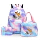 thumbnail image 2 of 3pcs Disney Bambi Colorful Backpack with Lunch Bag Rucksack Casual School Bags for Student Teenagers Sets, 2 of 4