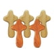 thumbnail image 3 of 5 piezas de cruz de madera para centros de mesa con palma, decorativas cruces de bolsillo cristianas para oración, para fiestas, escritorios y Navidad, 3 of 9