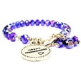 thumbnail image 1 of Great Granddaughter Circle Splash Of Color Crystal Bracelet in Sapphire Blue , Fits 7.5 wrist, Exclusive, 1 of 1