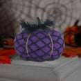 thumbnail image 4 of BGZLEU Fabric Decorative Soft Wool Pumpkin Exquisite Polyester Pumpkins Thanksgiving Halloween Party Decoration, Halloween Thanksgiving Party Fabric Pumpkin Decoration (Purple), 4 of 6