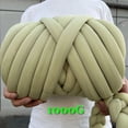 thumbnail image 1 of New Striped Core Spun Crochet Yarn Ice Silk Feeling Polyester Cotton Rope for Handbag Pet Nest Fashion Home Decoration, 1 of 7