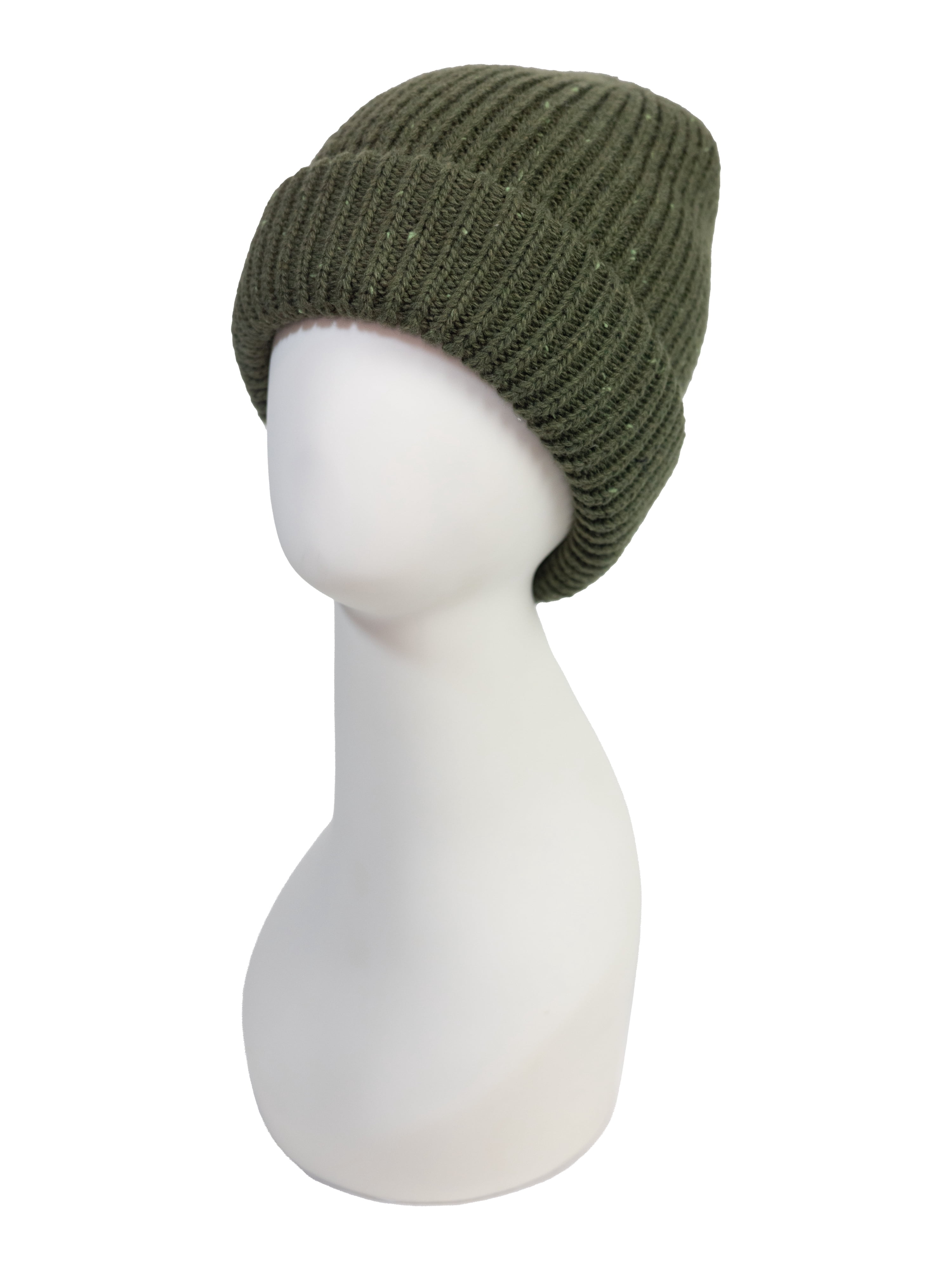No Boundaries Mens Beanie, Green, One Size