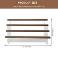 thumbnail image 4 of Acrylic Wooden Display Rack 4 Tier Display Stand Riser Organizer for Figures Model, 4 of 8