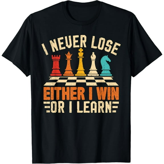 Funny Chess Design For Men Kids Boys Board Game Chess Lover T-Shirt