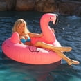 thumbnail image 2 of Balsas inflables Pool Float GoFloats Flamingo para adultos y niños, 2 of 8