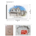 thumbnail image 7 of DECORARTS - Custom Watercolor House Portrait. Stretched Canvas Art. Custom Giclee Print Includes Names and the Special Date - Personalized Housewarming Gift. W 18" x H 12" Ready to Hang., 7 of 7