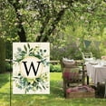 thumbnail image 4 of Monogram Letter W Floral Garden Flag 12x18 Inch Double Sided Outside, Family Last Name Initial Yard Outdoor Decoration, 4 of 6