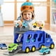 thumbnail image 4 of TEMI Truck Toys para niños de 3 4 5 6 7 años - Paquete de 5 vehículos de transporte urbano, juguetes para niños, coche para niñas y niños pequeños, juego de potencia de fricción, juguetes de vehículos, 4 of 4