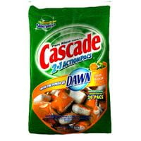 Cascade ActionPacs Dishwasher Detergent, Citrus Scent, 20 count, 12.7 oz