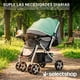 thumbnail image 4 of Carriola Infantil De Lujo Con Toldo De Viaje Compacta Y Ligera Carriola Para Bebe Con Jugetes Tela Transpirable Carrito Para Bebe Con Mango Ergonomico Carreola Ultra Ligera Y Comoda (Gris), 4 of 8