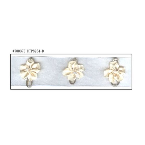 Ruban garniture Fleurette Offray 1.5 po