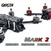 GEPRC Mark2 PNP 230mm 2-5S 40A BLHeli_s 600TVL Full 3K Carbon Fiber FPV Racing Drone for Competition Training
