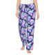 thumbnail image 1 of Balery pinkk flower crystal Skull Pantalones de pijama para mujer, pijamas ultraligeros, pantalones de estar por casa-Small, 1 of 6