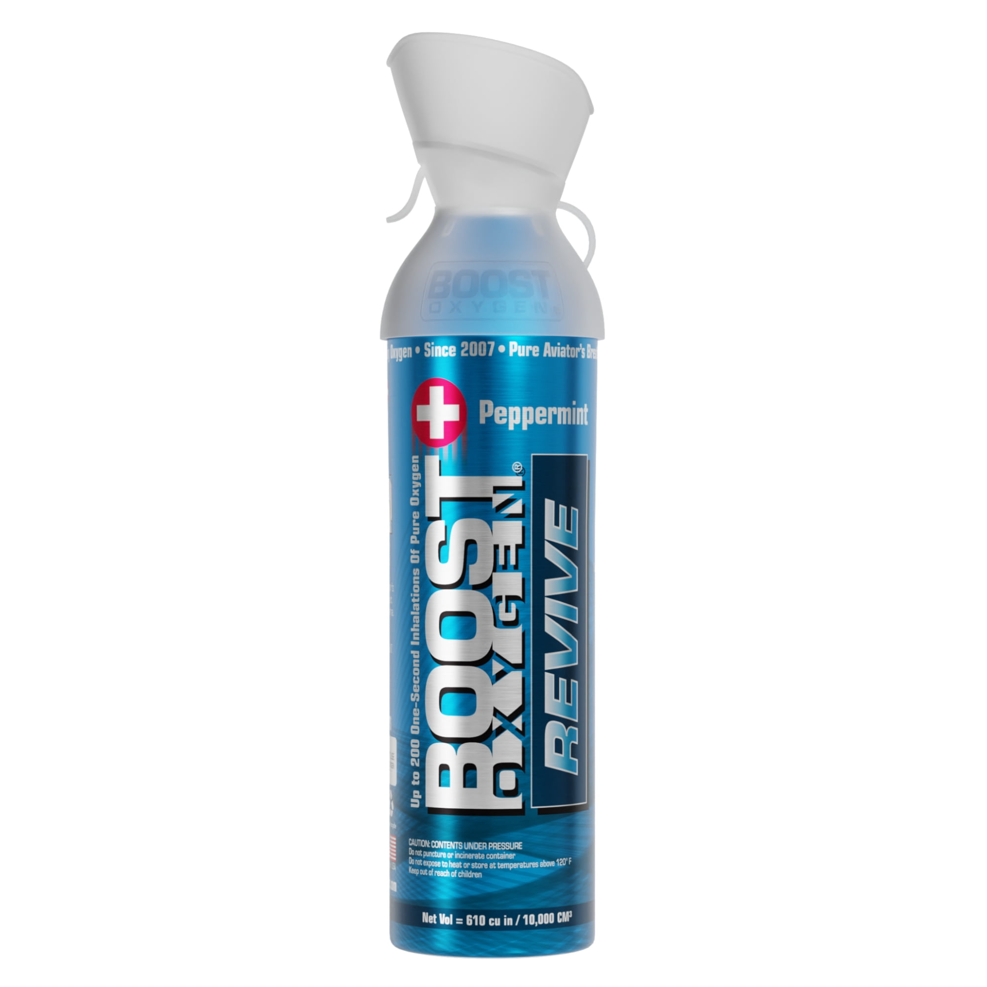 (2 pack) Boost Oxygen Portable Canned Oxygen, Peppermint, 10L