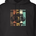 thumbnail image 3 of Inktastic Monster Trucks Are My Jam Adult Hoodie Sweatshirt, 3 of 4