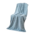 thumbnail image 2 of Vfedsrsge Quick Dry Coral Fleece Towel Super Absorbent Soft Travel Gym Towel for Women Men, 29.5x13.8 Inch Lightweight Compact Fast Drying Hair Face Towel, Blue, 2 of 6