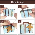 thumbnail image 3 of Namzi Travel Themed Candy Boxes, 100Pcs Mini Suitcase Vintage Kraft Wedding Favours Boxes with Tags and Burlap Twine for Wedding Bridal Shower/Kids Birthday Party Decor, 3 of 5