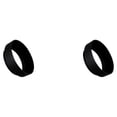 thumbnail image 4 of Injueey Anillo de dosificación de polvo de café Sin deslizamiento Anillos recargables fijos Herramienta de manipulación Negro/51 mm 2Conjunto, 4 of 6