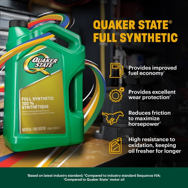 Quaker State Full Synthetic 5W-30 Motor Oil 5L - Walmart.ca