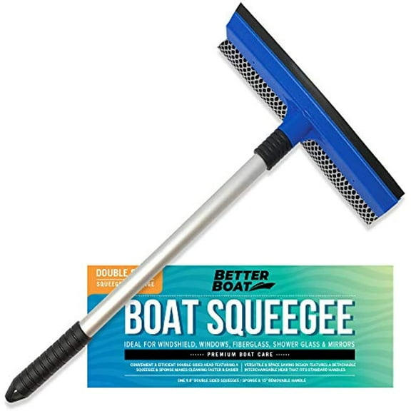 Window Squeegee for Car Windows or Boats