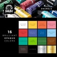 thumbnail image 3 of FolkArt Enamel Glass Acrylic 16 Piece Paint Set, 3 of 10
