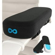 Everlasting Comfort Arm Rest Pillow - Office Seat Armrest Cover Pads - Black (Set of 2)