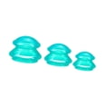 thumbnail image 4 of Juegos de ventosas de silicona para con ventosa, 3 uds., para relajación corporal, brazos traseros Verde, 4 of 8