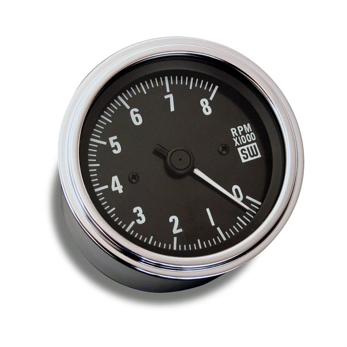 Stewart Warner 82181 Sidewinder Tachometer, 08K RPM