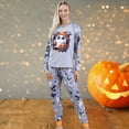 thumbnail image 2 of Pajamas For Women Set Halloween Cozy 2 Piece Outfit Soft Comfortable Sleepwear Loungewear Nightwear Nightclothes Homewear, 2 of 4