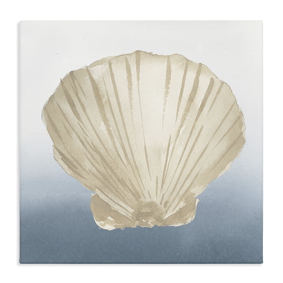 Stupell Industries Coastal Aquatic Seashell Clam Composition Canvas Art, 30 x 30, by Lucille Price
