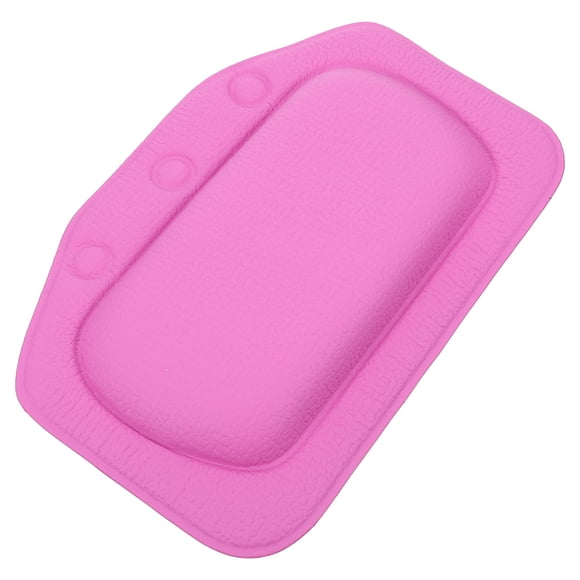 unbranded 1Ud Almohada Para Bañera Con Ventosas Color Púrpura Soporte Para Cuello Y Relax