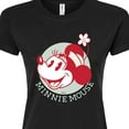 thumbnail image 3 of Disney - Vintage Minnie Mouse - Juniors Fitted Graphic T-Shirt, 3 of 5