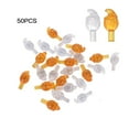 thumbnail image 1 of 50 pcs Reusable Plastic Skull Snowman Head Halloween Christmas Tree Bar Party Decoration Random Color, 1 of 8