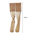 thumbnail image 6 of Eoperou 1 Pair Knee Socks Thin Anti hook See through Anti slip High Elasticity Knee Breathable Thermal Cuttable Summer AC Stockings Footwear Accessory, 6 of 8
