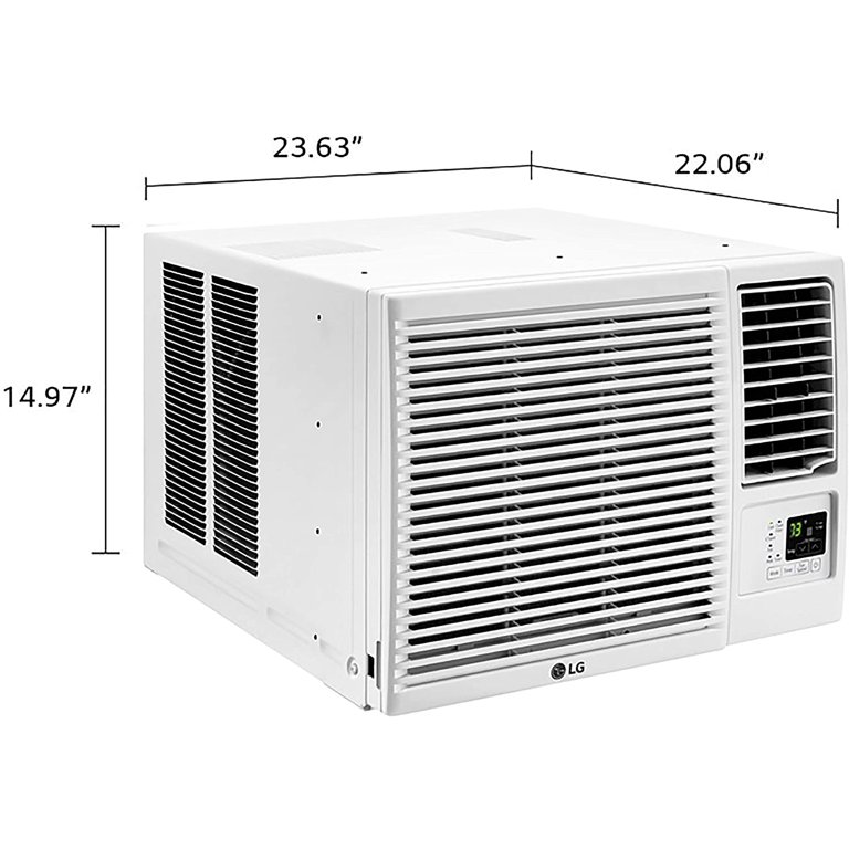 Restored LG 12,000 BTU 230-Volt Window Air Conditioner with Heat and Remote  (Refurbished) - Walmart.com