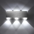 thumbnail image 2 of LED Wall Light 6W Modern Indoor Wall Light Square Up Down Aluminum Lighting Decoration Light for Bedroom Study Bed Corridor Living Room, 2 of 4