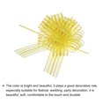 thumbnail image 4 of Lazos de Organza Unique Bargains 5uds 6 Pulgadas Amarillo para Boda cestas regalos Navidad San Valentín, 4 of 6