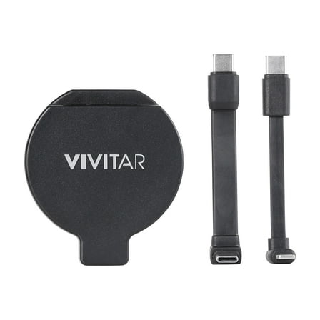 Vivitar Creator Series USB 3.0 Universal Card Reader for iPhone, iPad, Mac & PC, Magnetic USB-C & Lightning SD/MicroSD Card Adapter, Photo & Video Memory Reader, High-Speed Data Transfer
