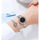thumbnail image 2 of Juego De Reloj Y Joyas En Caja De Elegante 5 Piezas Color De La Correa Plateado/negro, 2 of 8