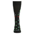 thumbnail image 4 of MeMoi Men's Dill-ightful Holiday Pickle Novelty Crew Socks - Mens - Male, 10-13, Black, 4 of 7