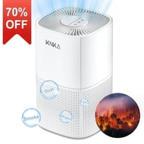 KNKA HEPA Air Purifiers for Home, Bedroom & Pet Areas up to 1350 Sqft,  Air Cleaner for PM2.5 Particles, Quiet Operation