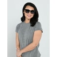 thumbnail image 6 of Sunsentials by Foster Grant Black Round Unisex Sunglasses, 6 of 6