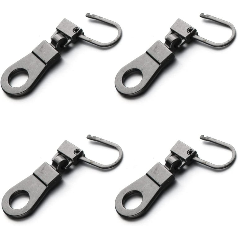 Mizeer Zipper Pull Replacement for Small Holes Zipper, Detachable Zipper  Tab Repair for Clothing Jackets Boots