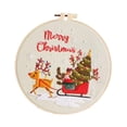 thumbnail image 4 of Kit de bordado navideño, juego de manualidades para adultos y principiantes, regalo de Navidad Papá, 4 of 8