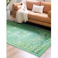 thumbnail image 3 of Rugs.com Francesca Collection Washable Rug – 2' x 3' Spring Green Flatweave Rug Perfect For Entryways, Kitchens, Breakfast Nooks, Accent Pieces, 3 of 6