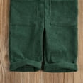 thumbnail image 4 of Toddler Baby Corduroy Suspender Rompers Solid Color Adjustable Strap Pockets Overalls 1 2 3 4 5T Kids Long Pants, 4 of 9